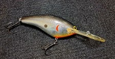 Bagley DB3 Magnum Balsa Deep Crank Rare Aluminum Color New Needle Replaced