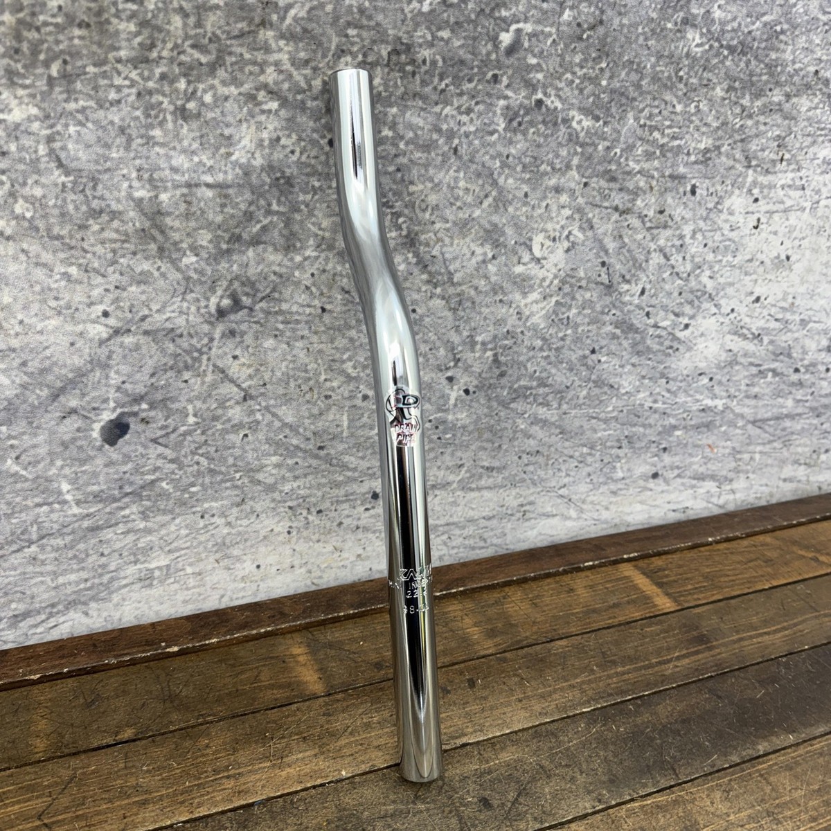 Vintage Dyno BMX Drain Pipe Seatpost NOS 22.2mm Silver Chrome