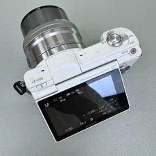Sony Alpha a5100 24MP Mirrorless Digital Camera White w/ 16-50mm Lens