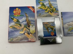 Mig 29 NES Nintendo In Original Box Tested Vintage