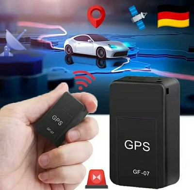 GPS Tracker Sender Magnet Echtzeit Tracking Peilsender SMS SOS Alarm KFZ     