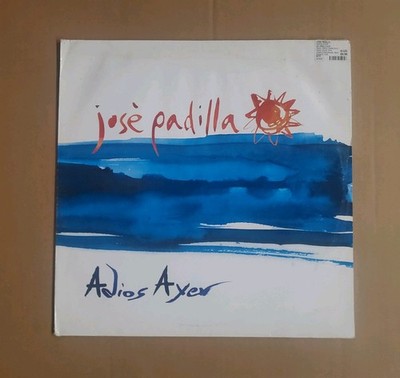 Jose Padilla - Adios Aye 12inch Vinyl 2001 Cafe del Mar Downtempo