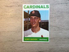 1964 Topps Jerry Buchek #314 Cardinals VG-EX