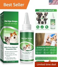 Easy Application Eye Drops for Dogs  Cats - Alleviate Irritation  Allergies