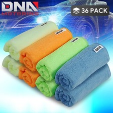 36 Pcs Microfiber Cleaning Cloth Towels Rag Car Polishing Detailing No Scratch