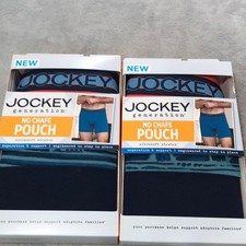 Jockey Generation No Chafe Pouch Boxer Briefs 6 Pairs Size L New