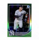 2025 Bowman Chrome #99 Aaron Judge 11/99 Green Refractor Card Yankees