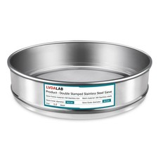 304 Stainless Steel Mesh Lab Sieve 50 Mesh 0.355mm Aperture Test Strainer 20cm