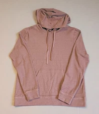 Ebb & Flow Hoodie Sweatshirt Dusty Rose Pink Women's Size Medium