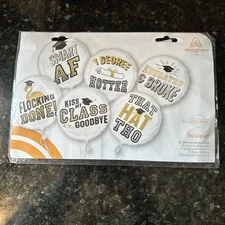 Anagram Graduation 6 Standard Mylar Bouquet Fun Quotes