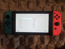 Nintendo Switch 32GB Handheld Console - Neon Red/Neon Blue