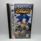 Sega Saturn Sonic 3D Blast SEGA Complete Case Manual Disc Platformer NTSC