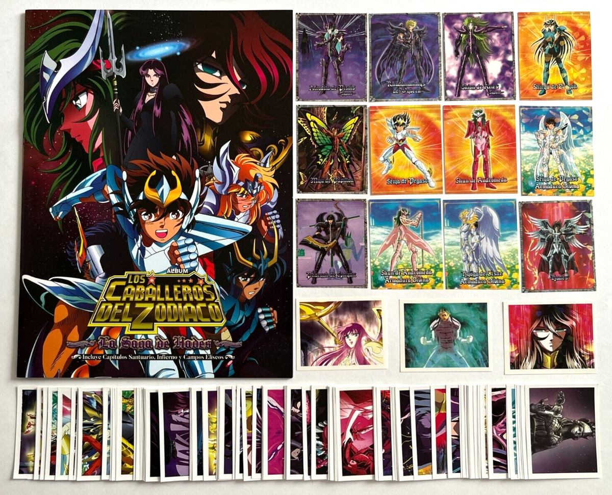 2021 SAINT SEIYA Hades Saga ALBUM Sticker Full Set 211/211 KNIGHTS