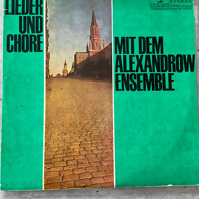 ALEXANDROW ENSEMBLE: Lieder und Chöre (DLP Eterna 8 35 034/5 Stereo / NM)