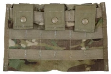 US Army Molle II Three Mag Pouch Multicam OCP 3 Magazine Side X Shingle Pouch
