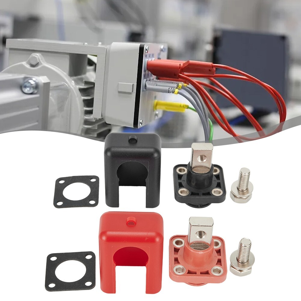 2PCS 200A All-Copper Lithium Battery Energy Storage Terminal/Battery Connector