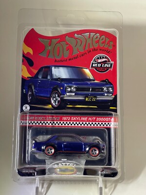 Hot Wheels 2022 RLC Club Exclusive Membership 1972 Skyline H/T 2000GT-R w/ Patch