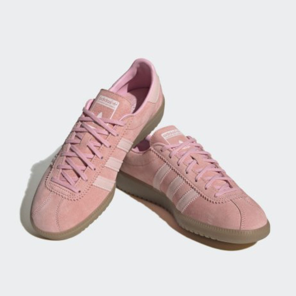 Замшевые туфли-бермуды Adidas ярко-розового цвета/Gum- GY7386 Expeditedship