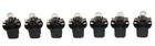 7x Bulb Light Fits Audi 80 B3 B4 1986-1996 Speedometer Lighting Cockpit White
