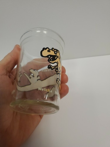 1988 WELCHS TYRANNOSAURUS REX Collector's GLASS CUP - Picture 10 of 12