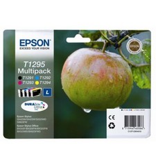 Epson T1295 Ink Cartridges Multipack Apple Series (C13T12954012) New