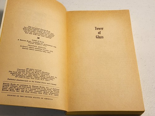 Glasturm von Robert Silverberg Taschenbuch 1971 - Bild 7 von 7