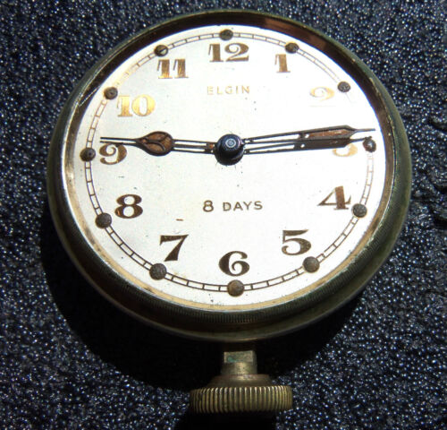 Vintage 1937 Elgin Car Clock - Picture 6 of 7