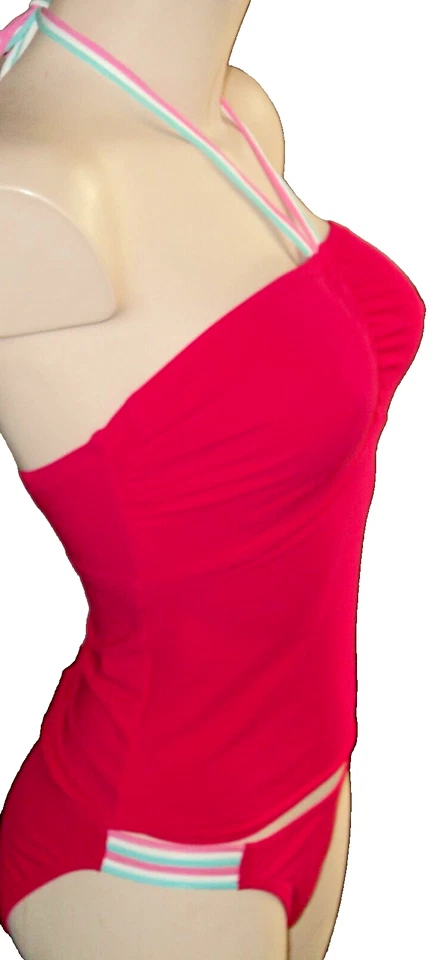 Fantasie SWIMTankini Top 3er Set Gr.70D UK32D Bügel-BH +Slip S +Pareo Fuchsia - Bild 3 von 4