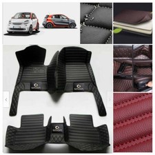 Lusso per Smart Fortwo Forfour #1 #3 BRABUS pavimento tappeti tappetini auto