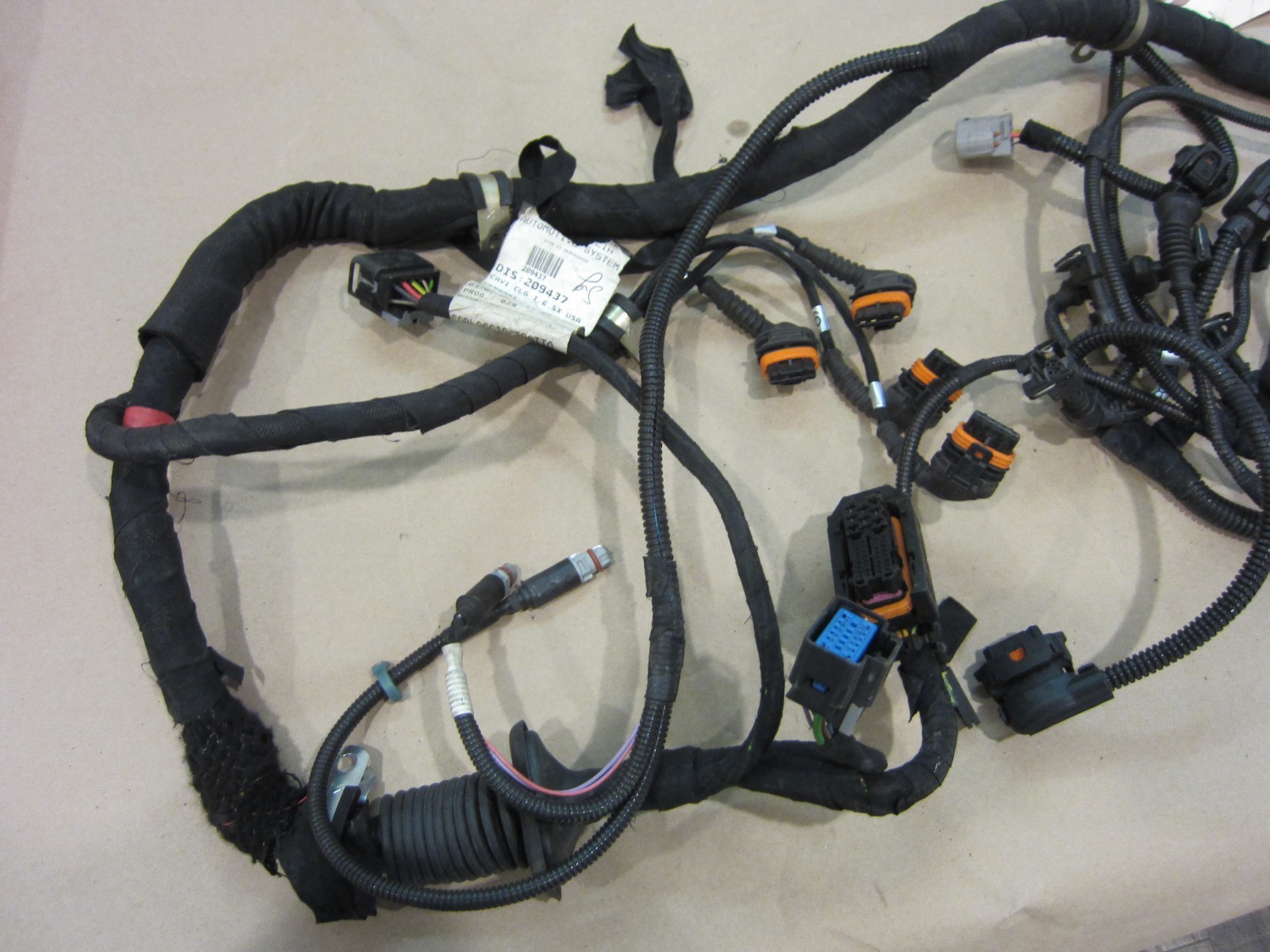 Ferrari 430 LH Side Fuel Injection Connecting Cables  Part# 209437