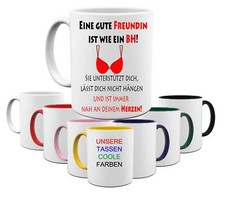 GESCHENK KAFFEETASSE EINE GUTE FREUNDIN IST W...