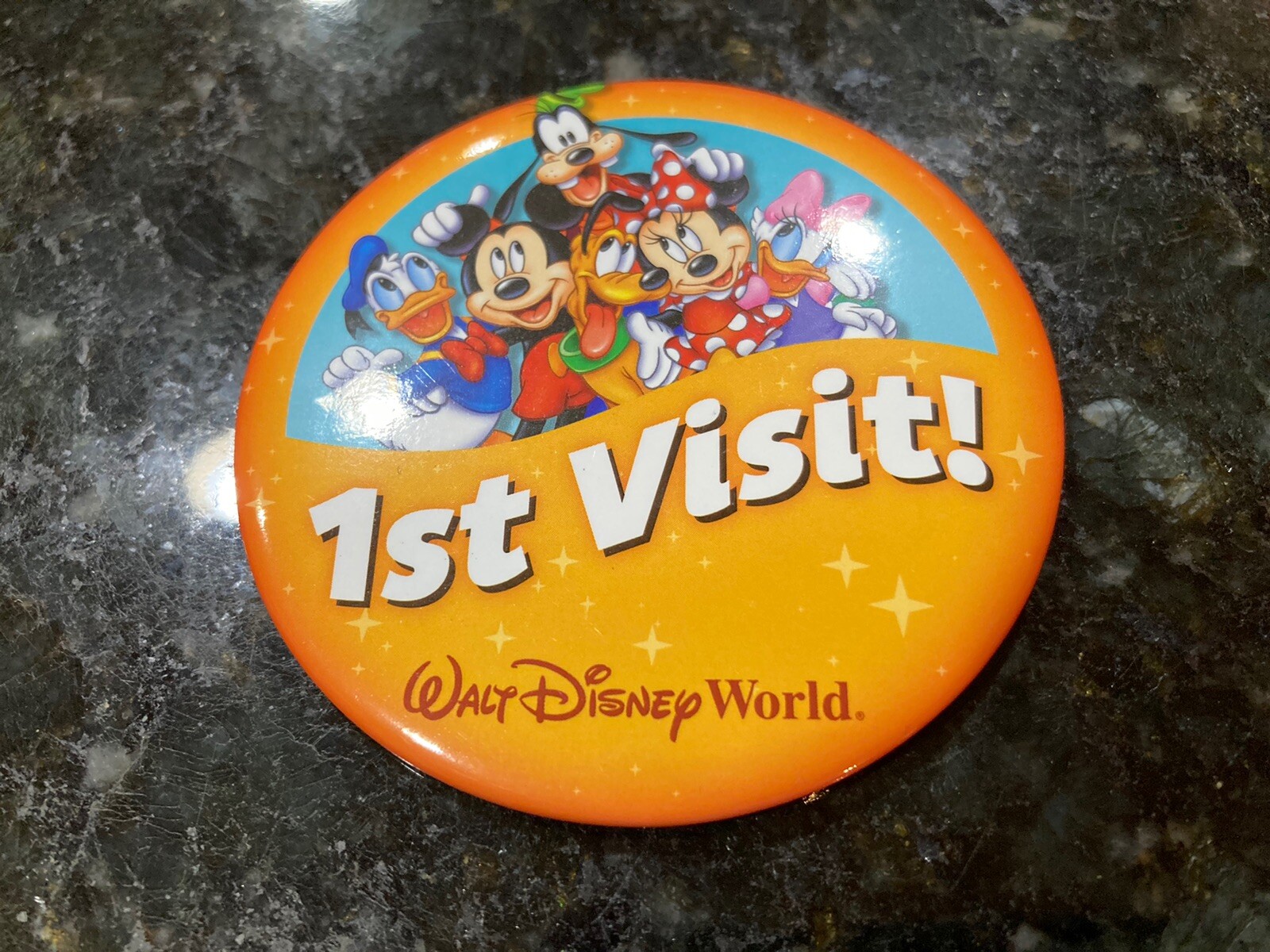 Walt Disney First Visit Pin