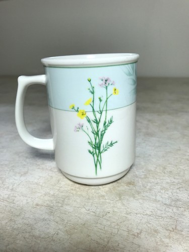 Saint James Hankook Piony Flowers Floral Tea Cup Coffee Mug GUC 2 Available - Picture 3 of 6