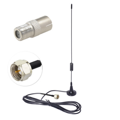FM Radio Antenna Aerial&F to TV Adapter for BOSE-Wave Home Radio Stereo Receiver