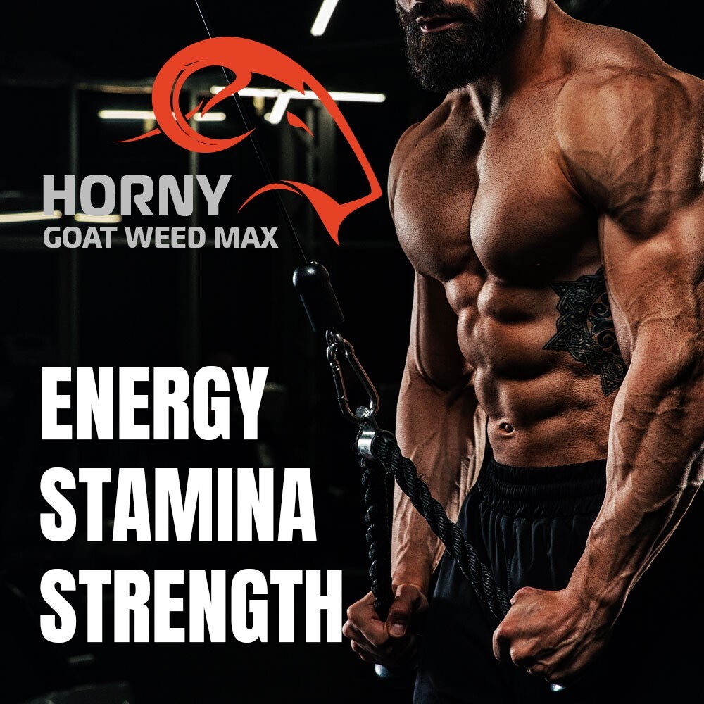 Natural Horny Goat Weed & Maca Gummies – Stamina, Performance, and Energy Boost