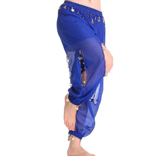 Bauchtanzhose Damen Tribal Indien Ägypten Tanzkleidung Hose Knickerbocker - Bild 12 von 24