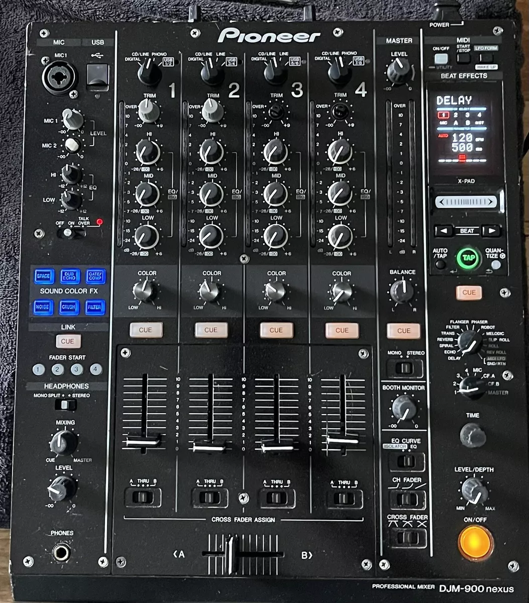 FULLY SERVICED -Pioneer DJM-900NXS DJM-900 Nexus 4 Channel Professional DJ  Mixer