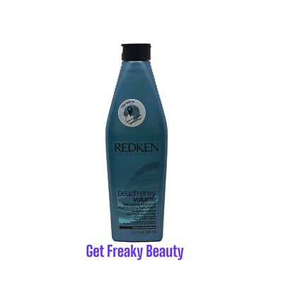 10.1 oz. Redken Beach Envy Volume Texturizing Shampoo. 300ml. FREE SHIPPING.