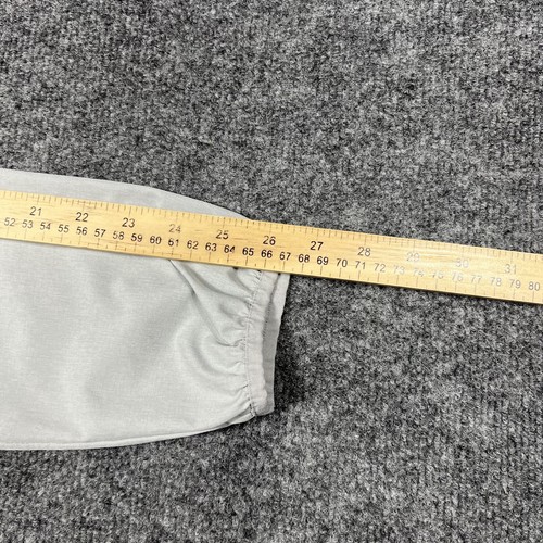 Vuori Jacket Mens XL Gray Outdoor Trainer Shell Hooded Full Zip Lightweight V512 - Picture 13 of 15