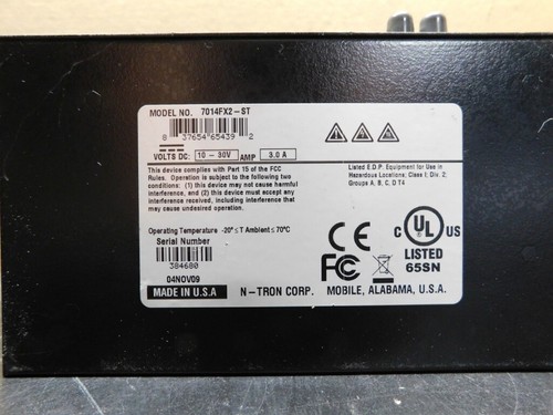 N-TRON 7014FX2-ST -- Industrial Ethernet Switch - Bild 4 von 4