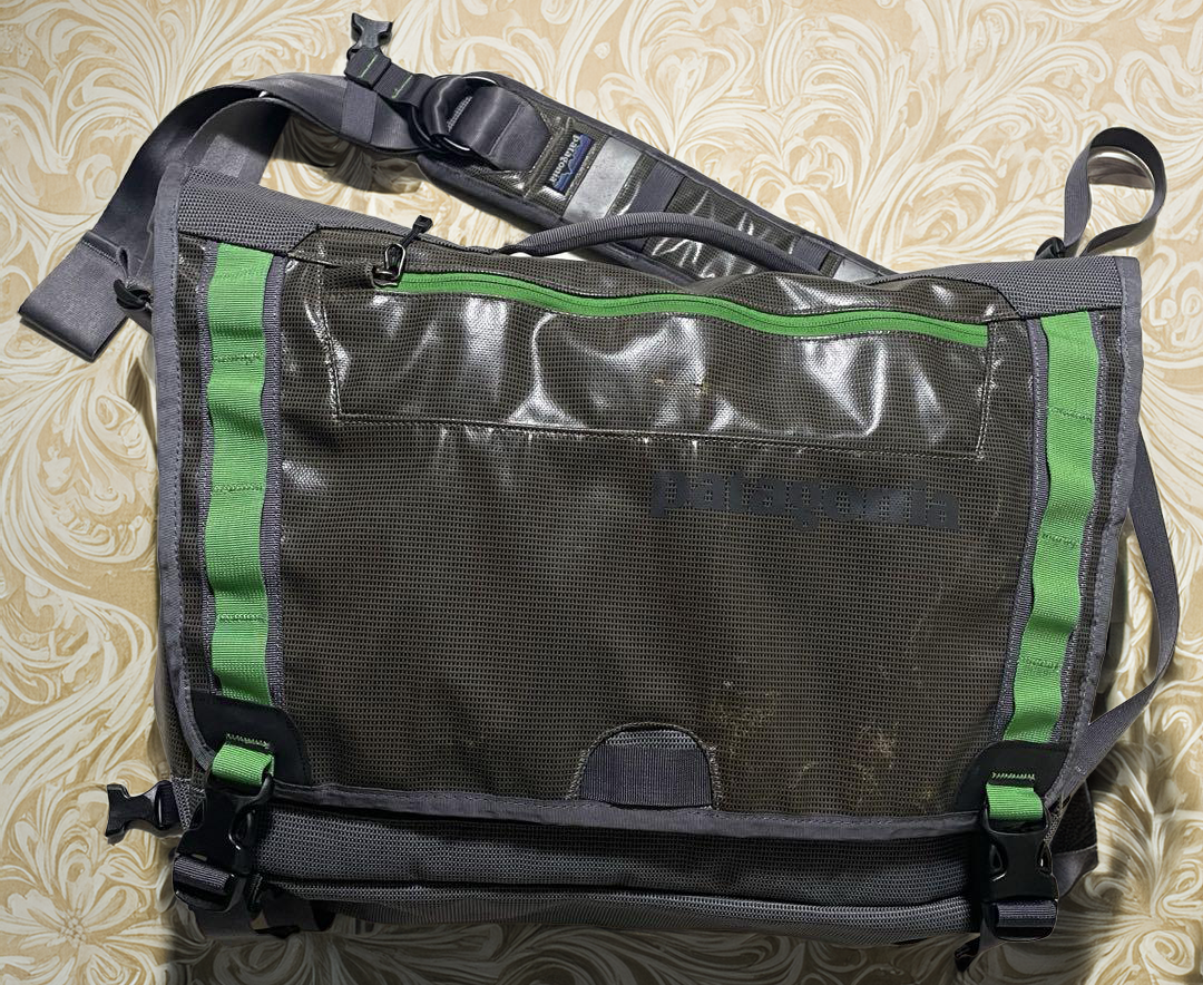 Patagonia Black Hole Messenger 22L Green Black FLGN Limited Patagonia Black Hole Messenger 22L Green Black FLGN Limited