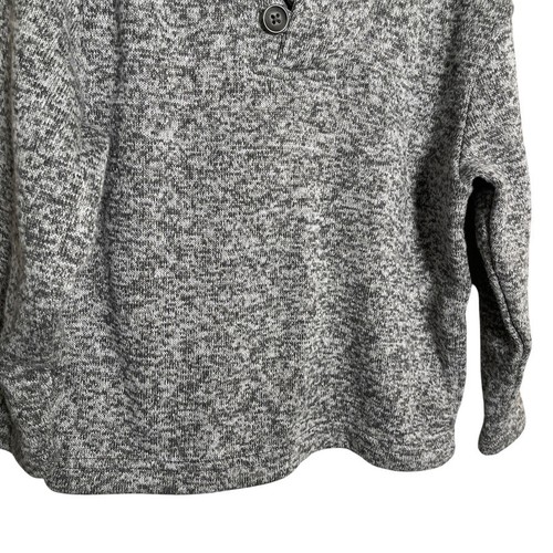 Old Navy Jacket Boy's XS 5 Gray Heather Pullover Outdoor Sweater - Picture 4 of 8
