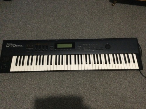 Roland D70 Synthesizer Super LA Keyboard
