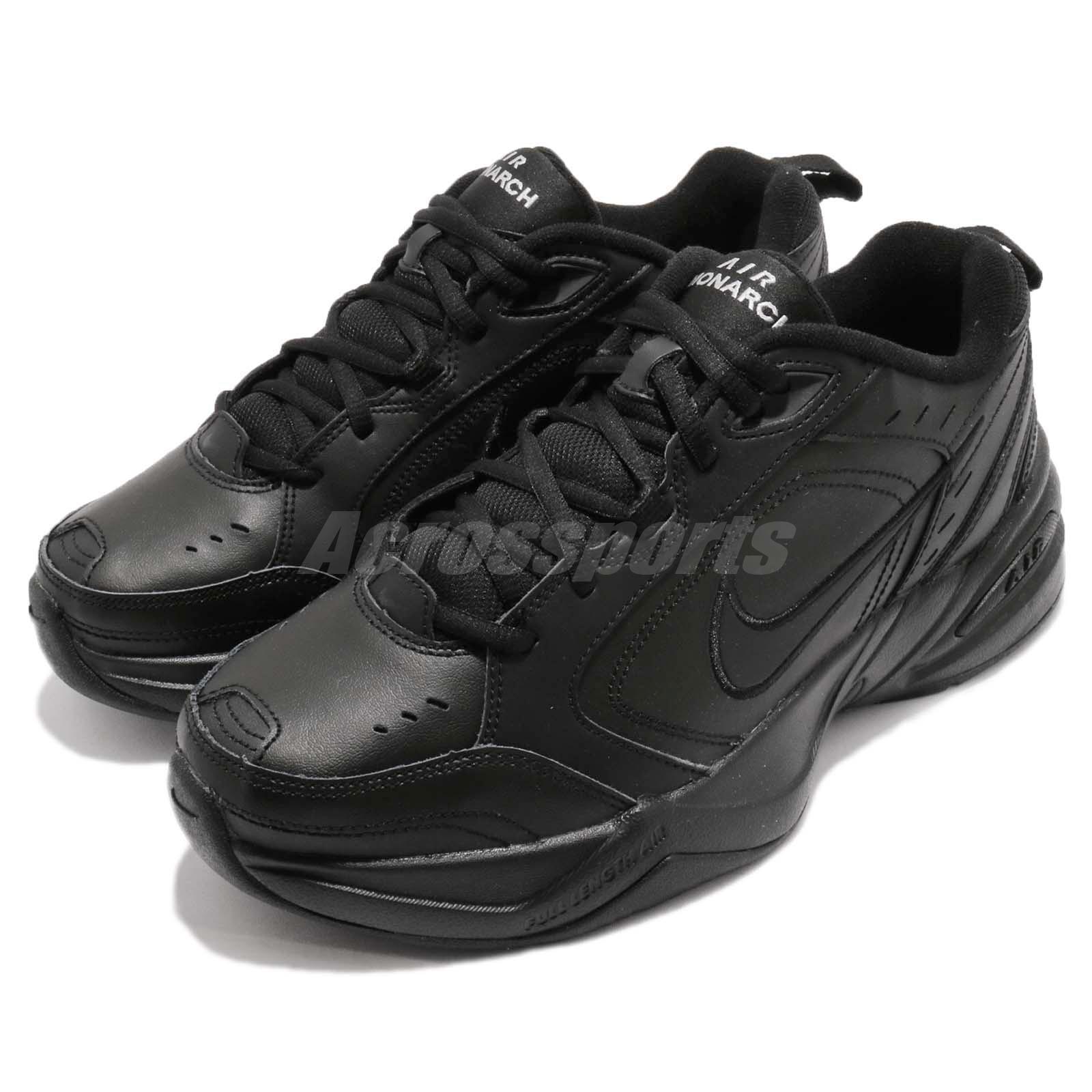 Массивные кроссовки Nike Air Monarch IV 4, белые/черные туфли для папы, выбор 1