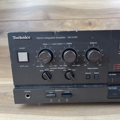 Technics SU-V10X Stereo Integrated Amplifier Untested | eBay Technics SU-V10X Stereo Integrated Amplifier Untested | eBay
