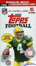 2008 Topps Football EXCLUSIVE Factory Sealed Blaster Box!  Rare !