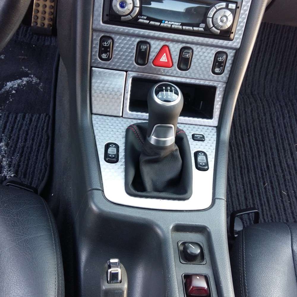 ICT Schaltknauf Schaltmanschette Für Mercedes SLK R170 Facelift Leder A64
