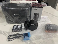 Canon EOS Rebel T6 18.0MP Digital SLR Camera with 18-55 mm and 75-300 mm Lenses
