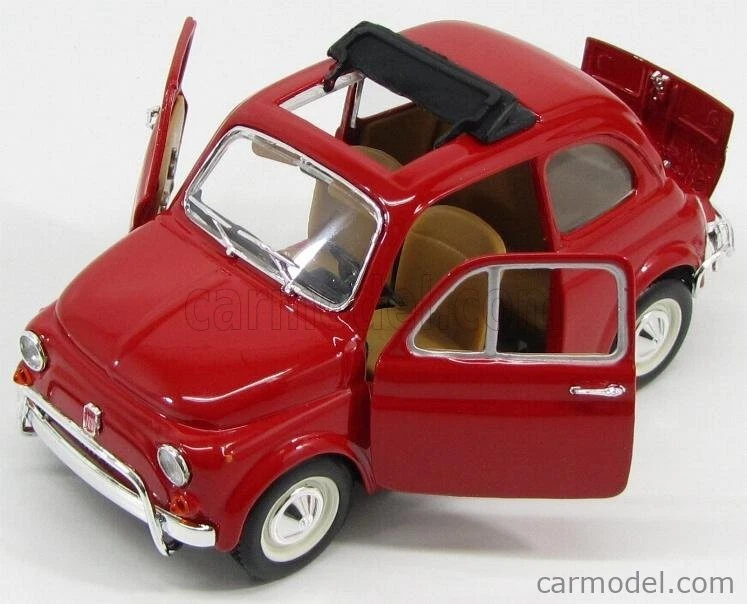 Fiat 500 L (1968) scala 1:24 Burago - Immagine 2 di 2