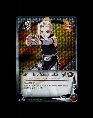 Ino Yamanaka - 309 - NM - 1st Edition - Foil - Naruto CCG - D3-45